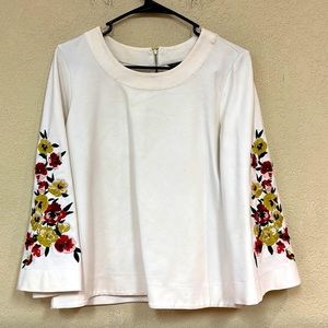 Hand embroidered top hand made